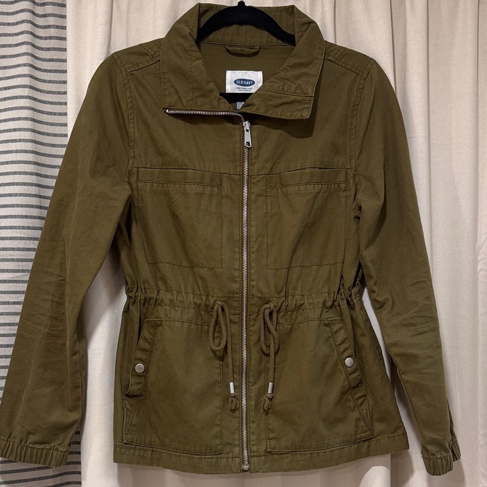 Old Navy Utility Jacket in Olive